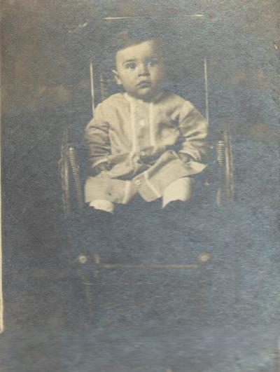 Pike County, Indiana, Unidentified Children, Baby in Carriage
