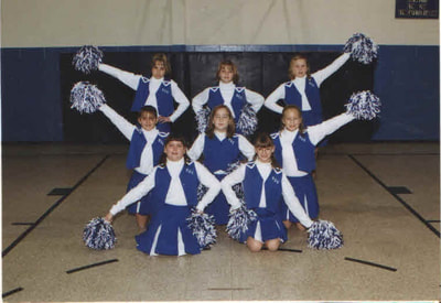 Pike County, Indiana, Otwell Elementary School, Cheer leading Photo