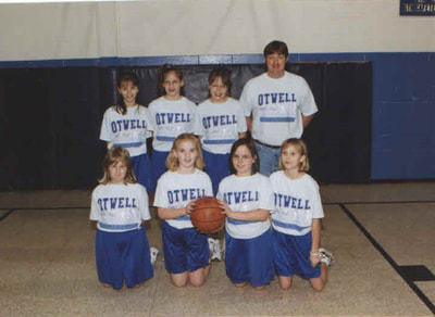 Pike County, Indiana, Otwell Elementary School, Basketball Team Photo