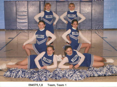 Pike County, Indiana, Otwell Elementary School, Cheer leading Photo