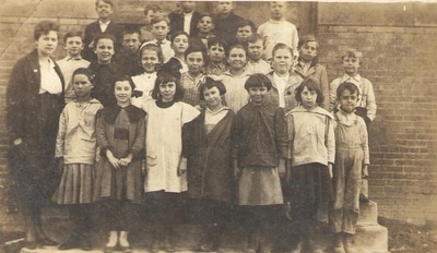 Pike County, Indiana, Unidentified, Group School Photo