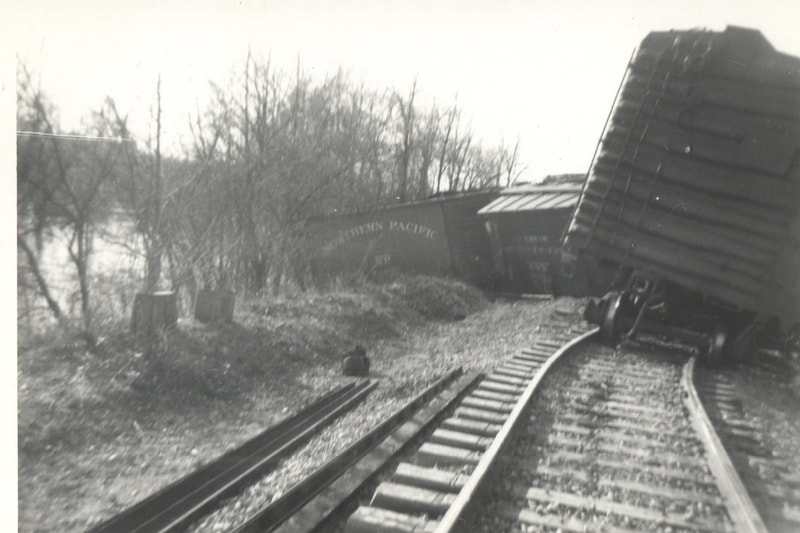 Train Wreck at Iron Bridge