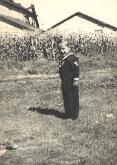 Pike County, Indiana, Unidentified Children, Young Boy in Sailor Suit