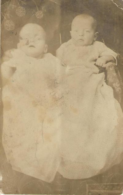 Pike County, Indiana, Unidentified Children, Infants in Blankets