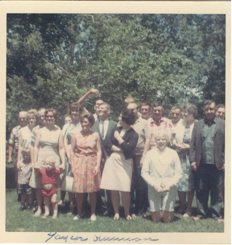 Pike County, Indiana, Robert R. Davis Family, Group Photo, Taylor Reunion