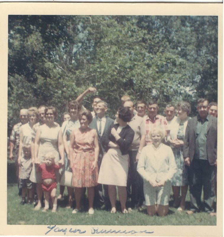Pike County, Indiana, Robert R. Davis Family, Group Family Photo, Taylor Reunion