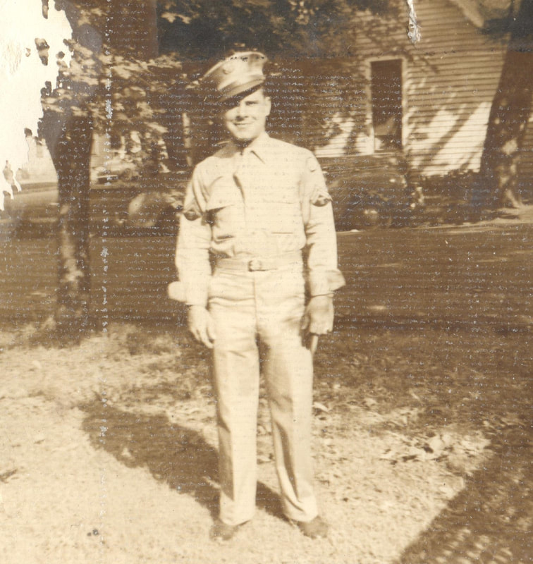 Pike County, Indiana, Veterans Collection, U.S. Army, Soldier, Corporal Ermal Hale, April 1945