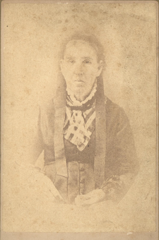 Pike County, Indiana, Harrison Family,  Woman in Headdress, Petersburg, Indiana