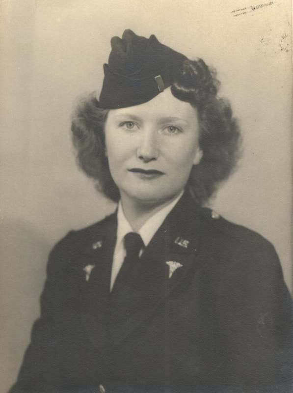 Pike County, Indiana, Heacock Family, Military Photo, U.S. Army Nurse