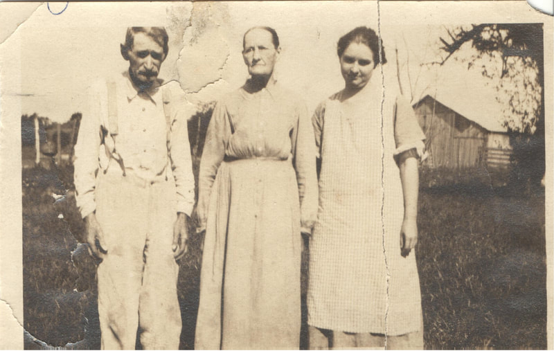 Group standing in yard