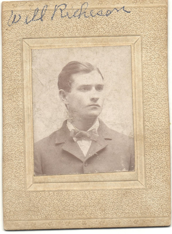 Pike County, Indiana, Morton Family, Young Man in Bow Tie, Will Richeson