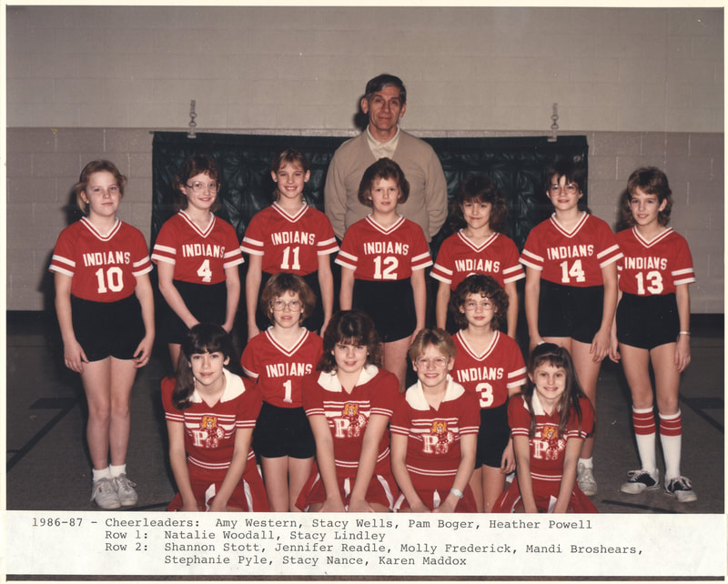 Pike County, Indiana, Pike Central Middle School, Basketball Team Photo