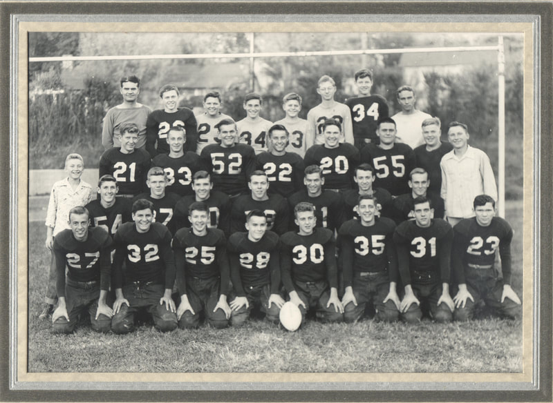 Pike County, Indiana, Petersburg High School, Football Team Photo