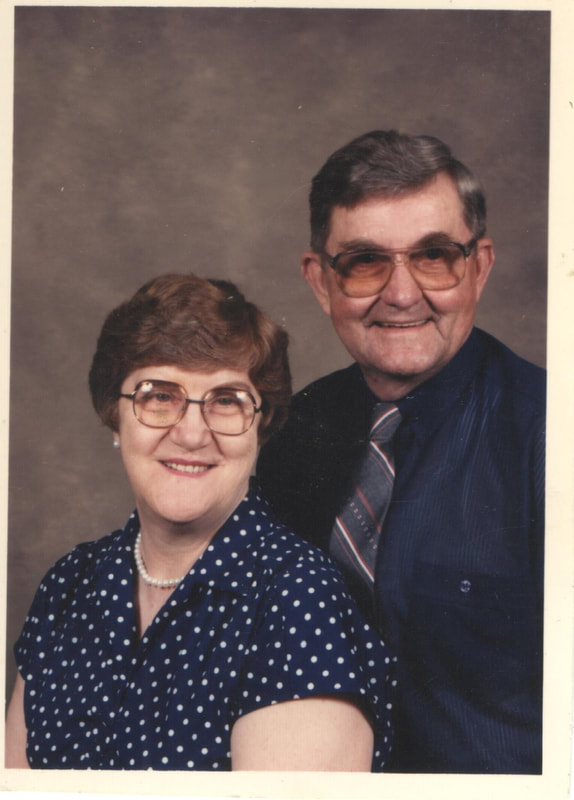 Pike County, Indiana, Robling Family, Married Couple Anniversary Photo