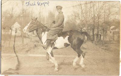 Pike County, Indiana, Identified Males, Man Riding Horse