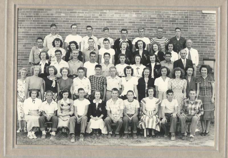Stendal High School Class Photo, 1948-49 