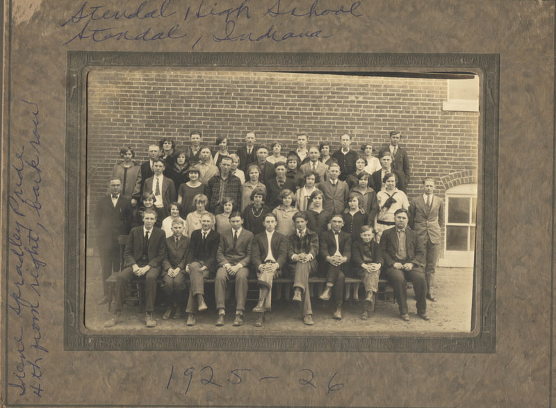 Stendal High School Class Photo, 1925-26 