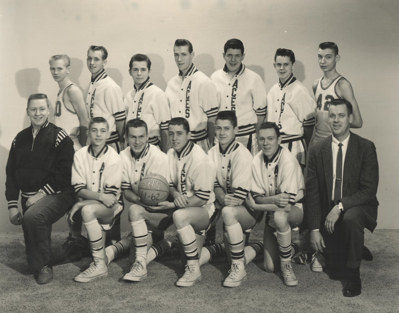 Stendal High School, Basketball Team Photo, 1961-62