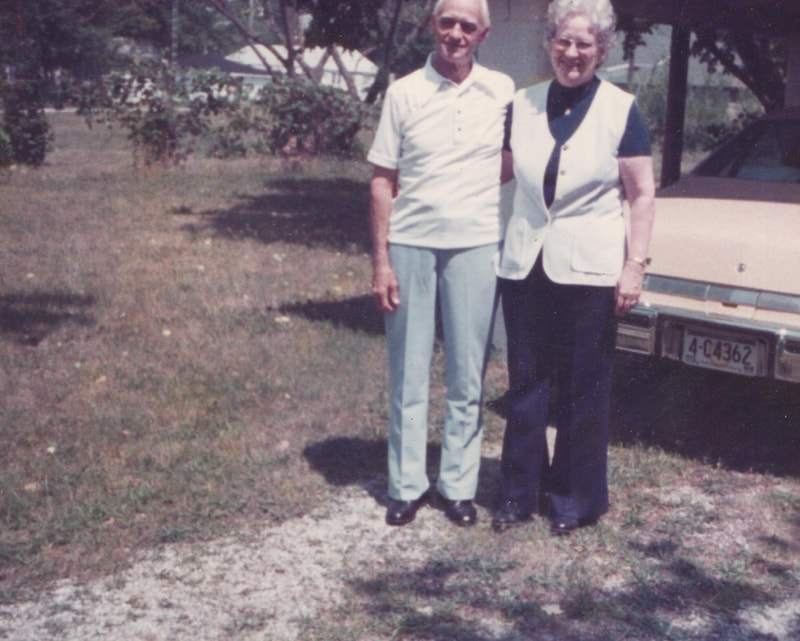 Pike County, Indiana, Unidentified Groups/Couples, Elderly Couple Embracing