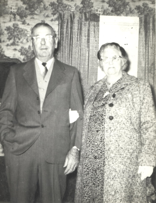 Pike County, Indiana, Unidentified Groups/Couples, Elderly Couple in Formal Dress