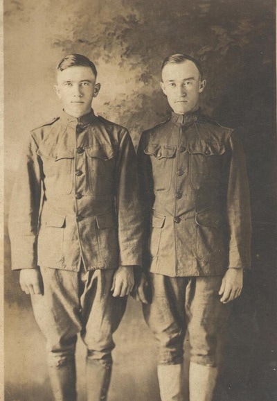 Soldiers Standing in Uniforms