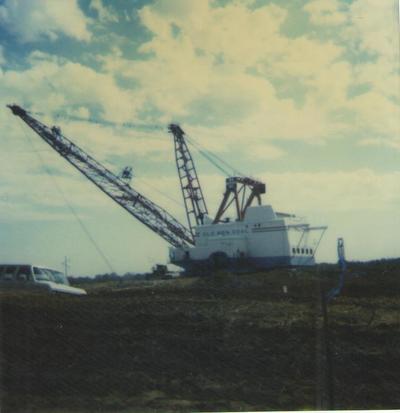 Pike County, Indiana, Pike County Coal Mines, Old Ben Coal Company, Gentle Ben Dragline, Alford Field, October 8, 1985